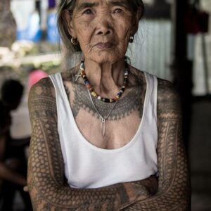 Whang Od, tattoo artist.