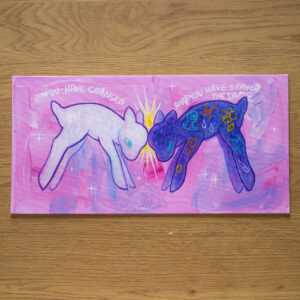 Painting "You have changed"